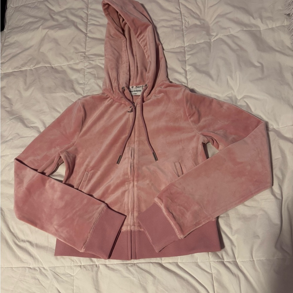 OG Juicy Bling Velour Set - Rose (gemstone have fallen off)